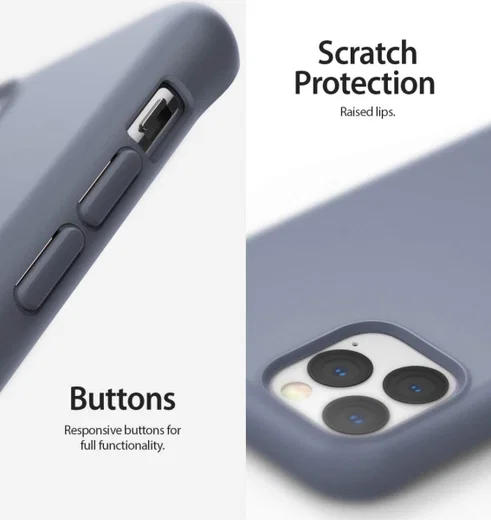 Ringke Air S Apple iPhone 11 Pro Hoesje Lavender Gray afbeelding 6