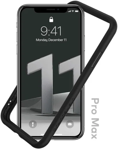 RhinoShield CrashGuard NX Apple iPhone 11 Pro Max Bumper Hoesje Zwart afbeelding 2