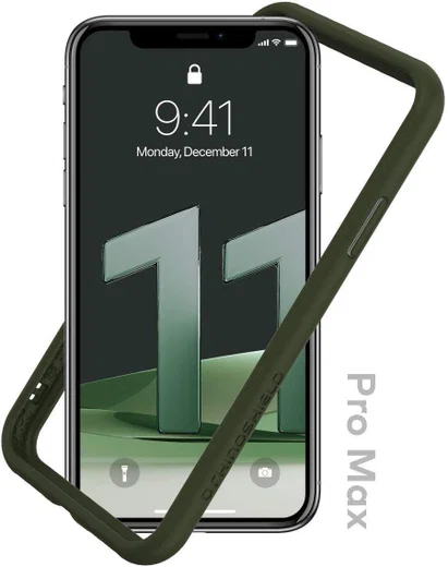 RhinoShield CrashGuard NX Apple iPhone 11 Pro Max Bumper Hoesje Groen afbeelding 2