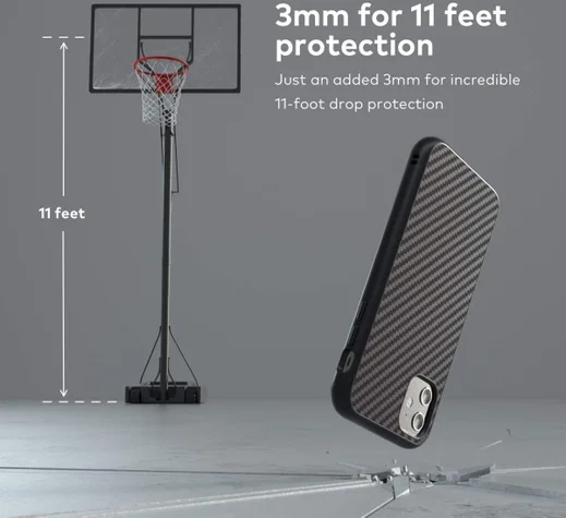 RhinoShield SolidSuit Apple iPhone 11 Pro Hoesje Carbon Fiber afbeelding 7