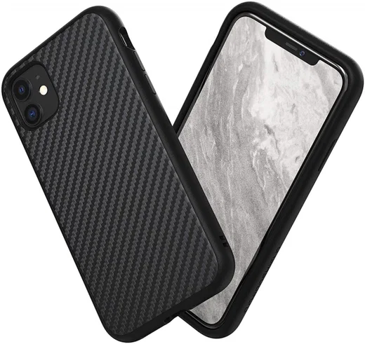 RhinoShield SolidSuit Apple iPhone 11 Hoesje Classic Carbon afbeelding 1