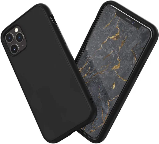 RhinoShield SolidSuit Apple iPhone 11 Pro Max Hoesje Classic Zwart afbeelding 1