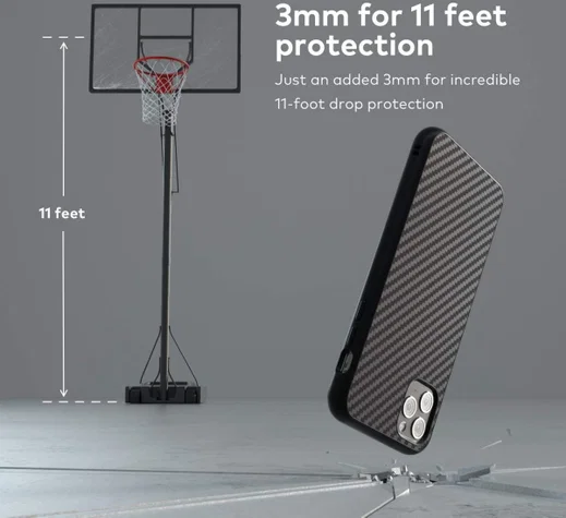 RhinoShield SolidSuit Apple iPhone 11 Pro Max Hoesje Leer Zwart afbeelding 7