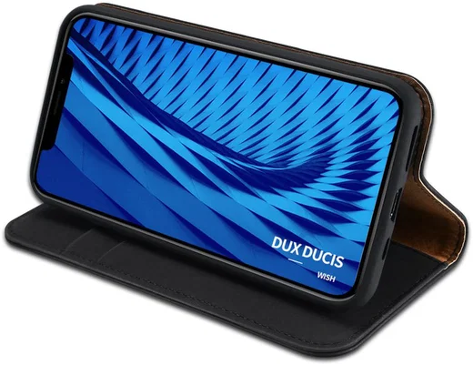 Dux Ducis Wish Series Apple iPhone 11 Pro Max Hoesje Zwart afbeelding 6