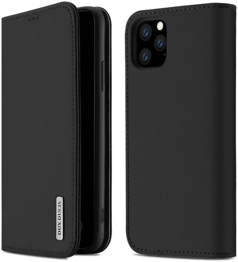 Dux Ducis Wish Series Apple iPhone 11 Pro Max Hoesje Zwart afbeelding 1