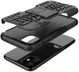 Apple iPhone 11 Hoesje Robuust Hybride Zwart afbeelding 2
