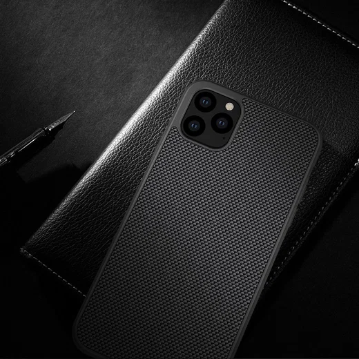 Nillkin Textured Hybride Apple iPhone 11 Pro Max Hoesje Zwart afbeelding 10