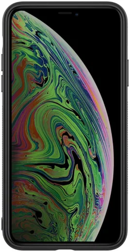 Nillkin Dazzling Hybride Apple iPhone 11 Pro Max Hoesje Zwart/Grijs afbeelding 4