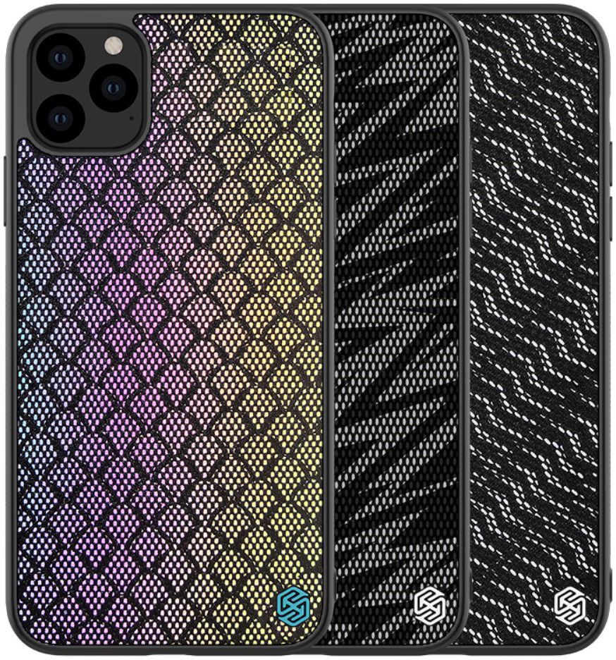 Nillkin Dazzling Hybride Apple iPhone 11 Pro Max Hoesje Zwart/Grijs afbeelding 6