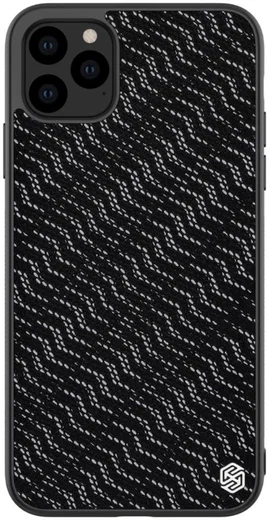 Nillkin Dazzling Hybride Apple iPhone 11 Pro Max Hoesje Zilver/Zwart afbeelding 1