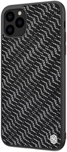 Nillkin Dazzling Hybride Apple iPhone 11 Pro Max Hoesje Zilver/Zwart afbeelding 3