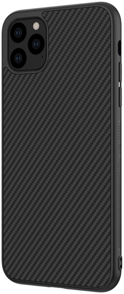 Nillkin Synthetic Fiber Hybride Apple iPhone 11 Pro Hoesje Zwart afbeelding 3