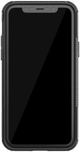 Apple iPhone 11 Pro Hoesje Robuust Hybride Zwart afbeelding 6