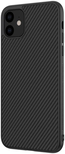Nillkin Synthetic Fiber Hybride Apple iPhone 11 Hoesje Zwart afbeelding 3