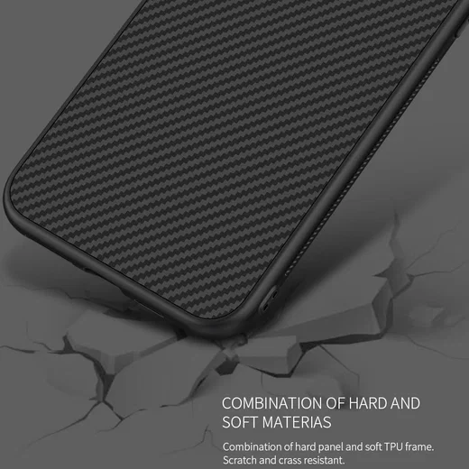 Nillkin Synthetic Fiber Hybride Apple iPhone 11 Pro Max Hoesje Zwart afbeelding 10