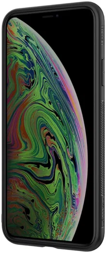 Nillkin Synthetic Fiber Hybride Apple iPhone 11 Pro Max Hoesje Zwart afbeelding 4