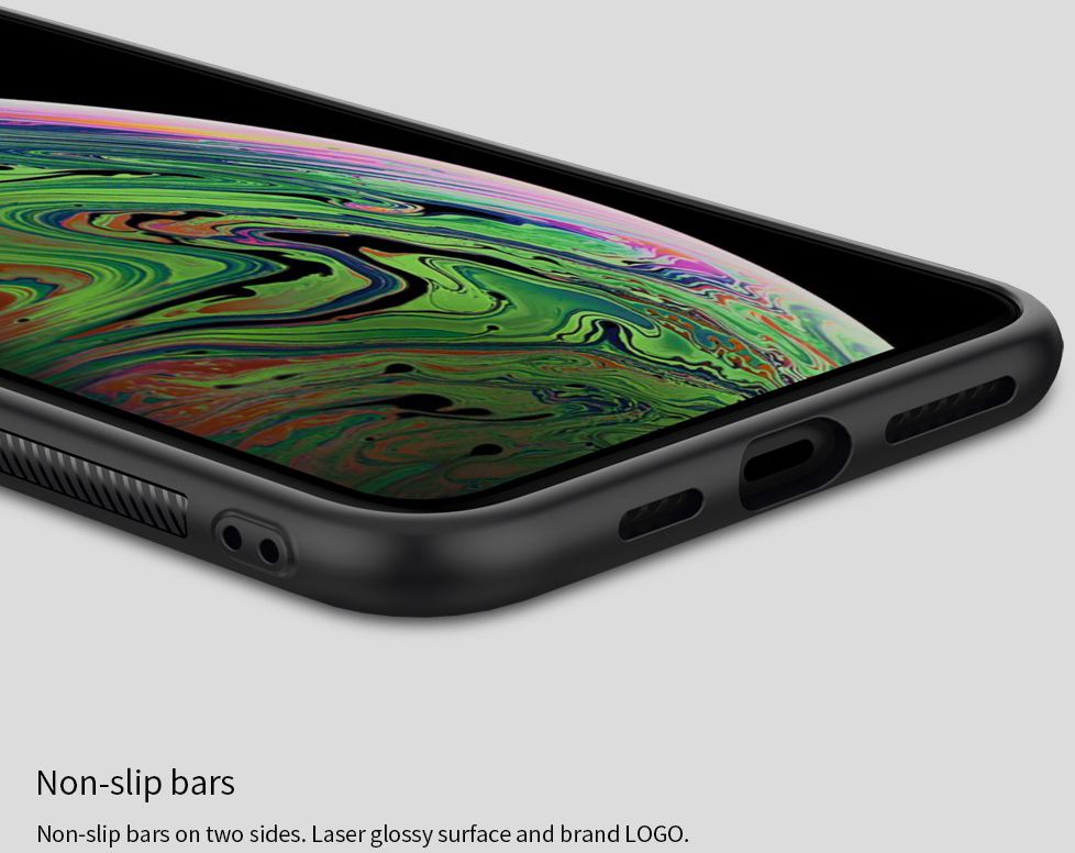 Nillkin Synthetic Fiber Hybride Apple iPhone 11 Pro Max Hoesje Zwart afbeelding 9