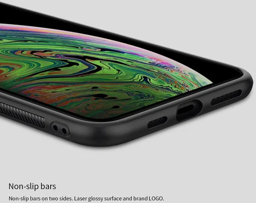 Nillkin Synthetic Fiber Hybride Apple iPhone 11 Pro Max Hoesje Zwart afbeelding 9