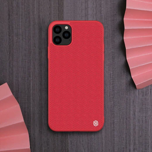 Nillkin Textured Hybride Apple iPhone 11 Pro Hoesje Rood afbeelding 6