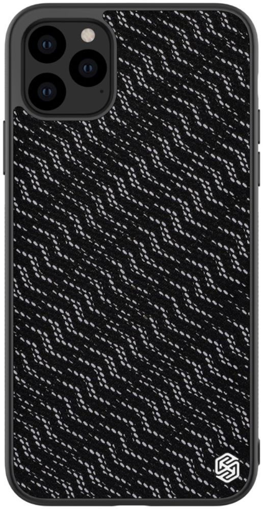 Nillkin Dazzling Hybride Apple iPhone 11 Pro Hoesje Zilver/Zwart afbeelding 1