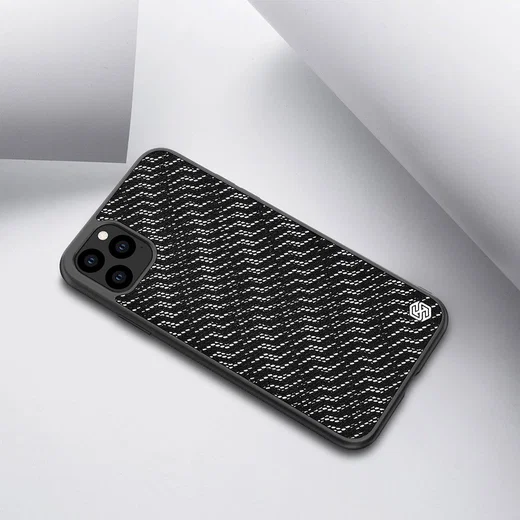Nillkin Dazzling Hybride Apple iPhone 11 Pro Hoesje Zilver/Zwart afbeelding 5