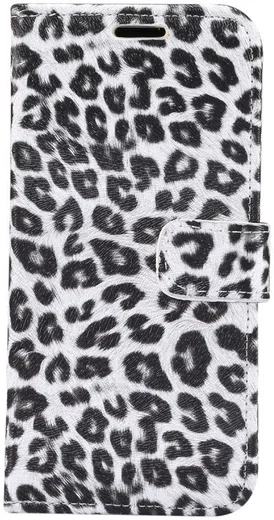 Apple iPhone 11 Hoesje Portemonnee met Print Luipaard afbeelding 1