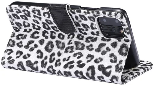 Apple iPhone 11 Pro Max Portemonnee Hoesje met Luipaard Print afbeelding 5