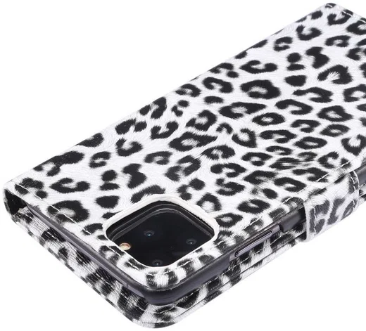 Apple iPhone 11 Pro Max Portemonnee Hoesje met Luipaard Print afbeelding 6
