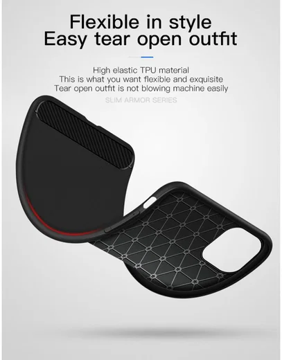 Apple iPhone 11 Pro Hoesje Armor TPU Zwart afbeelding 2