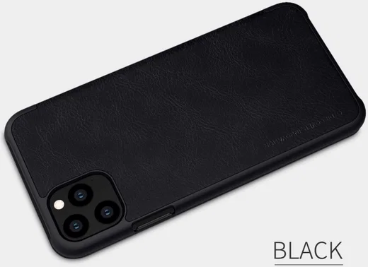 Nillkin Qin Series Apple iPhone 11 Pro Hoesje Zwart afbeelding 6