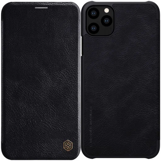 Nillkin Qin Series Apple iPhone 11 Pro Hoesje Zwart afbeelding 7