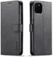Apple iPhone 11 Pro Stand Portemonnee Bookcase Hoesje Zwart afbeelding 2