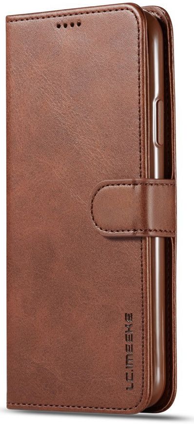 Apple iPhone 11 Pro Stand Portemonnee Bookcase Hoesje Coffee afbeelding 7