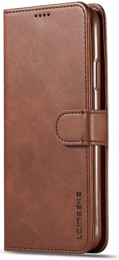 Apple iPhone 11 Pro Stand Portemonnee Bookcase Hoesje Coffee afbeelding 7