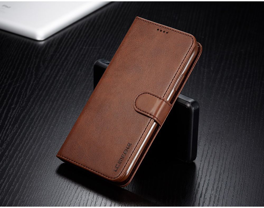 Apple iPhone 11 Pro Stand Portemonnee Bookcase Hoesje Coffee afbeelding 18