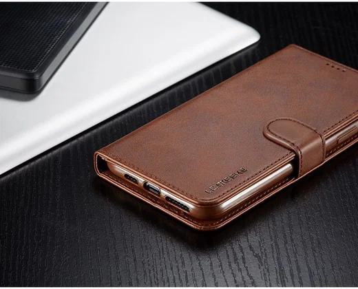 Apple iPhone 11 Pro Stand Portemonnee Bookcase Hoesje Coffee afbeelding 21