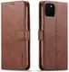 Apple iPhone 11 Pro Stand Portemonnee Bookcase Hoesje Coffee afbeelding 4
