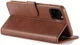 Apple iPhone 11 Pro Stand Portemonnee Bookcase Hoesje Coffee afbeelding 8