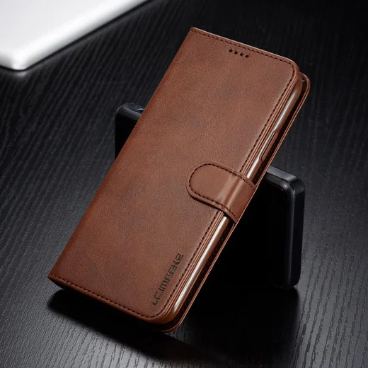 Apple iPhone 11 Pro Stand Portemonnee Bookcase Hoesje Coffee afbeelding 10