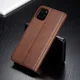 Apple iPhone 11 Pro Stand Portemonnee Bookcase Hoesje Coffee afbeelding 11