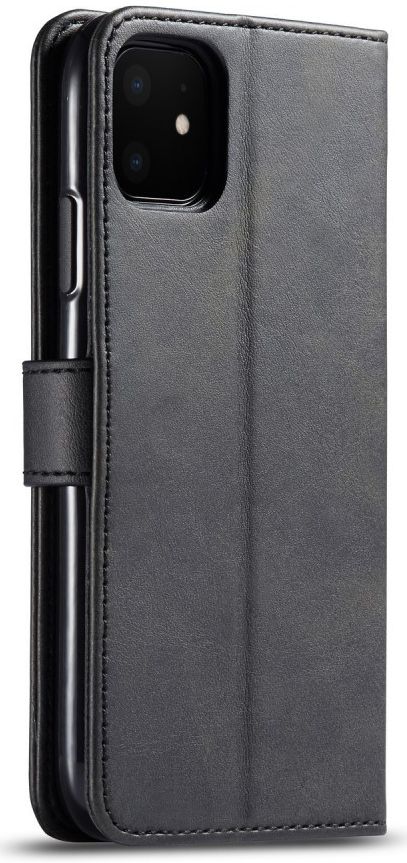 Apple iPhone 11 Portemonnee Bookcase Hoesje Met Stand Zwart afbeelding 1