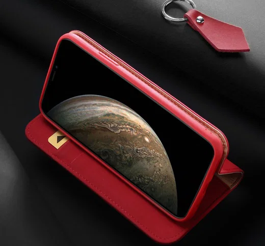 Dux Ducis Wish Series Apple iPhone 11 Pro Hoesje Rood afbeelding 9