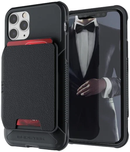 Ghostek Exec 4 Portemonnee Hoesje Apple iPhone 11 Pro Zwart afbeelding 1