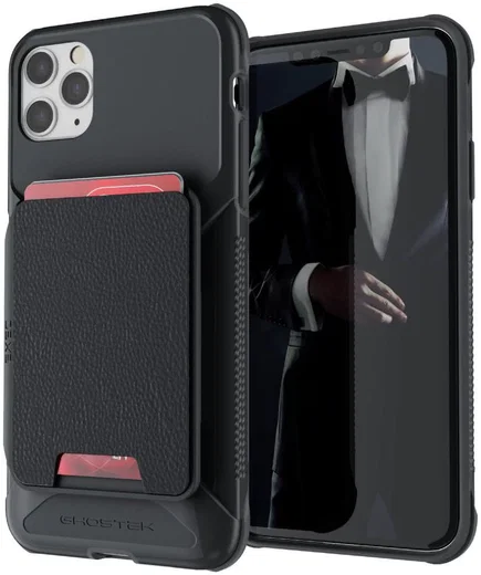 Ghostek Exec 4 Portemonnee Hoesje Apple iPhone 11 Pro Max Zwart afbeelding 1
