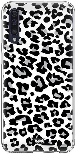 HappyCase Samsung Galaxy A70 Flexibel TPU Hoesje Panter Print afbeelding 1