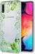 HappyCase Samsung Galaxy A50 Hoesje Flexibel TPU Leaves Print afbeelding 4