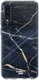 HappyCase Samsung Galaxy A50 Hoesje Flexibel TPU Donker Marmer Print afbeelding 1
