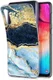HappyCase Samsung Galaxy A50 Hoesje Flexibel TPU Blauw Marmer Print afbeelding 7