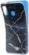 HappyCase Samsung Galaxy A40 Flexibel TPU Hoesje Donker Marmer Print afbeelding 6