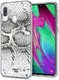 HappyCase Samsung Galaxy A40 Flexibel TPU Hoesje Slangen Print afbeelding 2